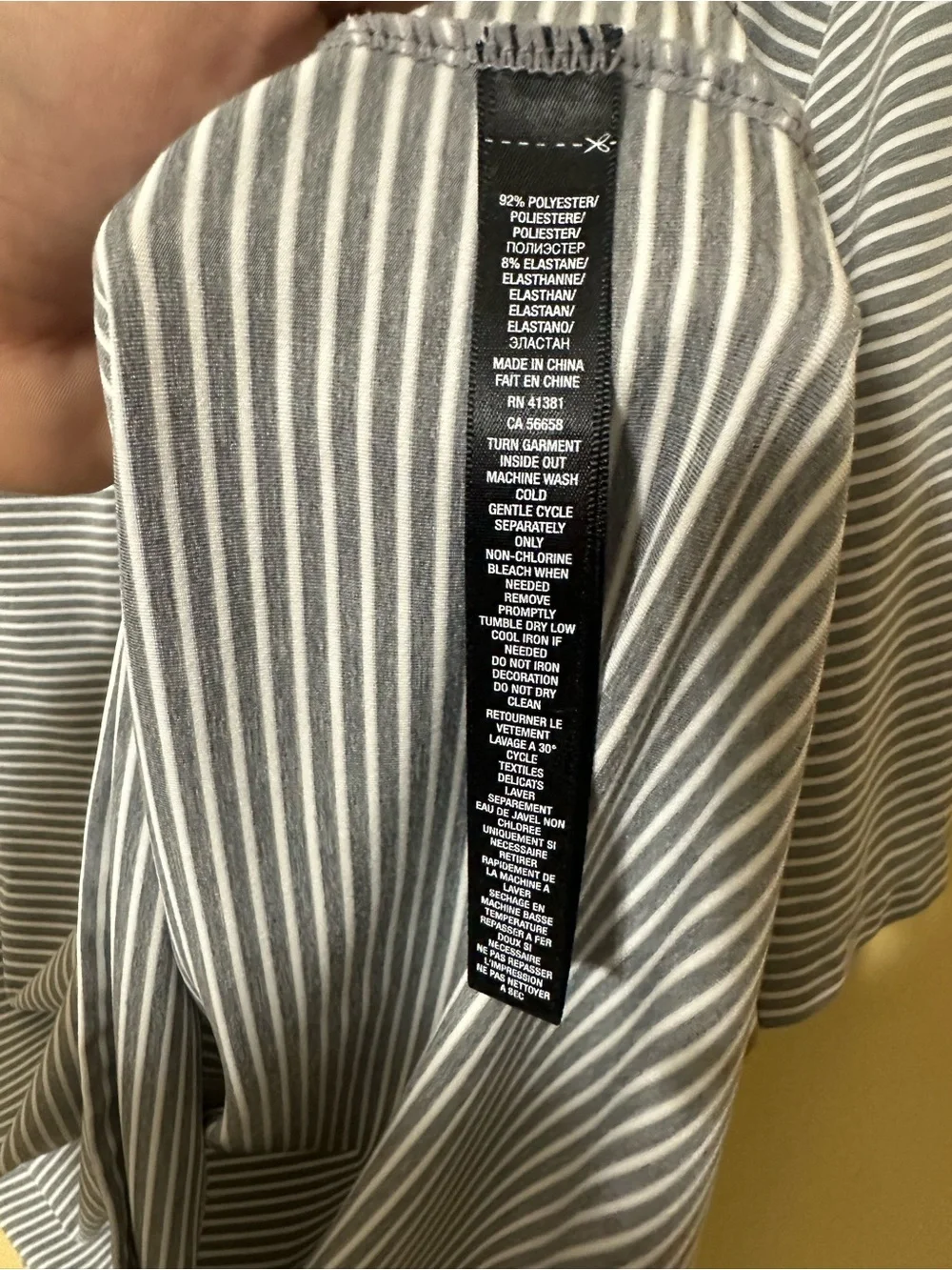 Ralph Lauren RLX Cancer Awareness Striped Performance Polo Striped Men XXL Gray